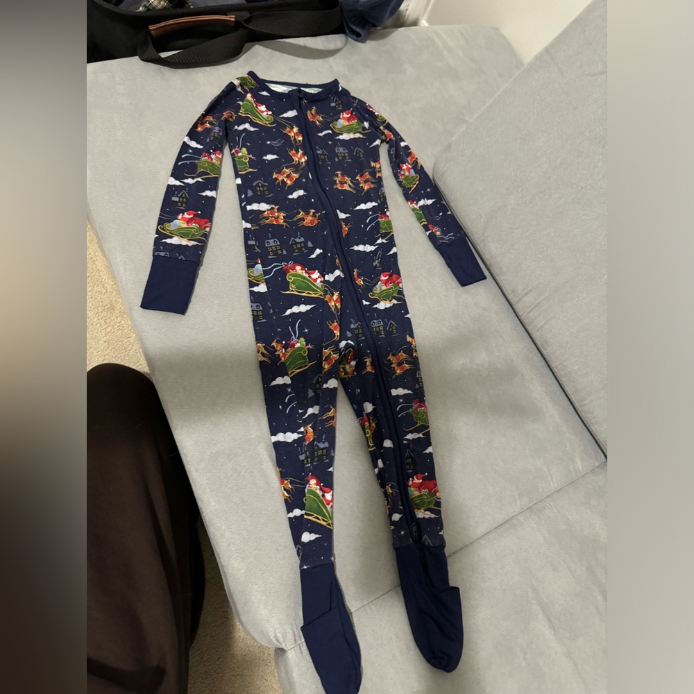 Little Sleepies Christmas Zippy Pajamas
